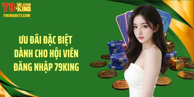 Ưu đãi đặc biệt dành cho hội viên đăng nhập 79King